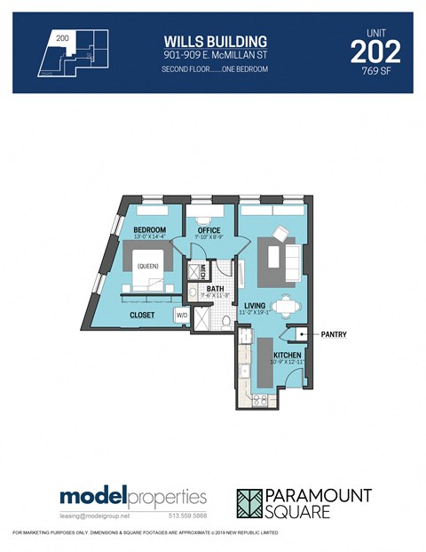 1826 Race Street Studio-1 Bed Apartment for Rent - Photo Gallery 6